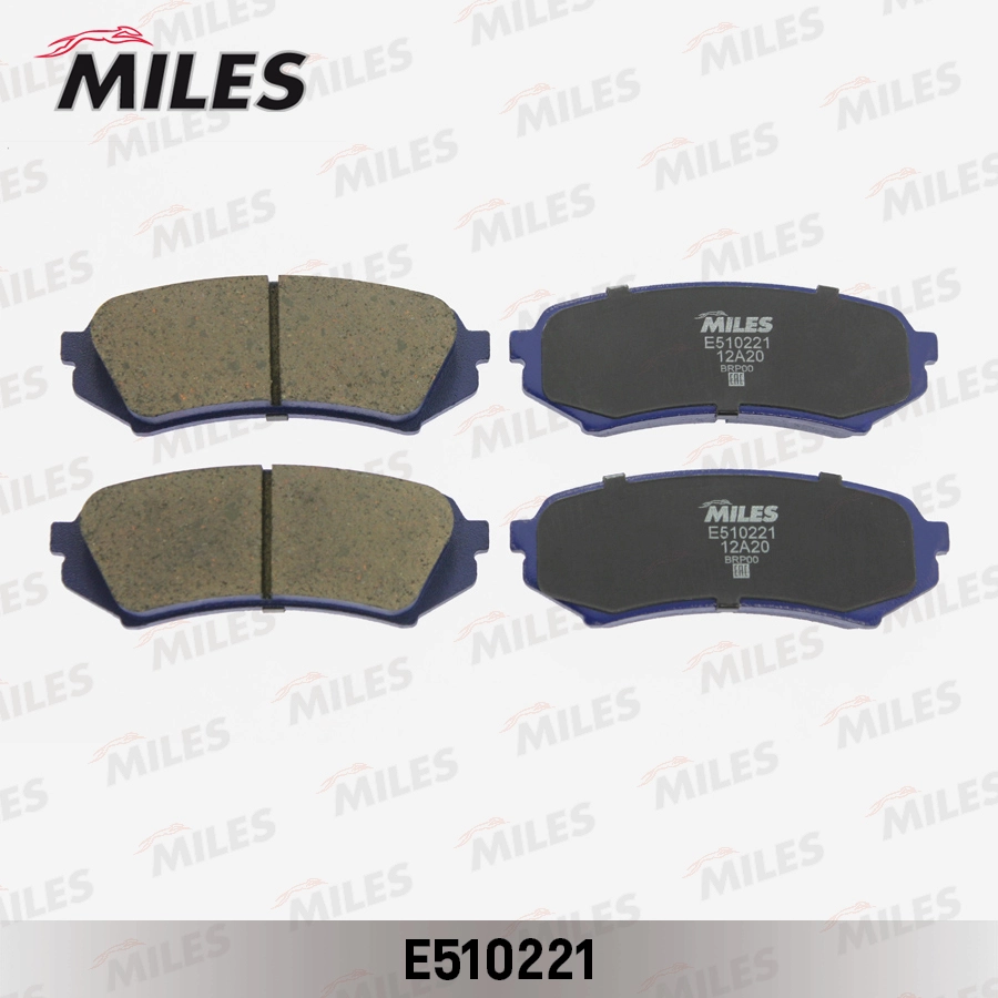 MILES E510221 - Тормозные колодки 