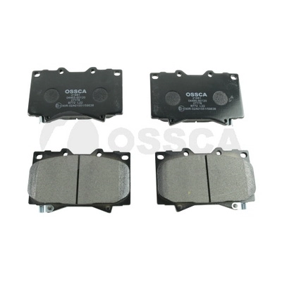 OSSCA 21881 - Тормозные колодки 