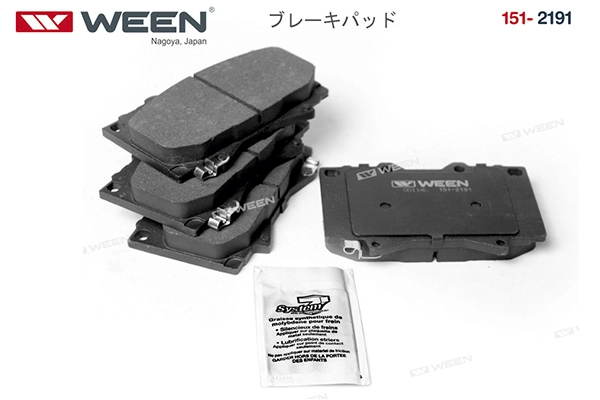 WEEN 151-2191 - Тормозные колодки 