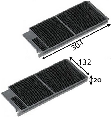 JS ASAKASHI AC1506CSET - Салонный фильтр