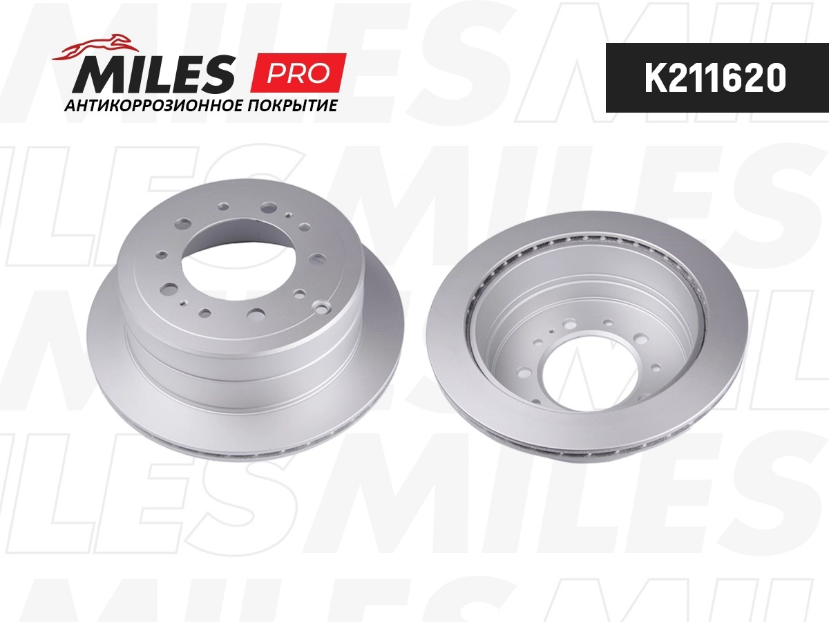 MILES K211620 - Тормозные диски