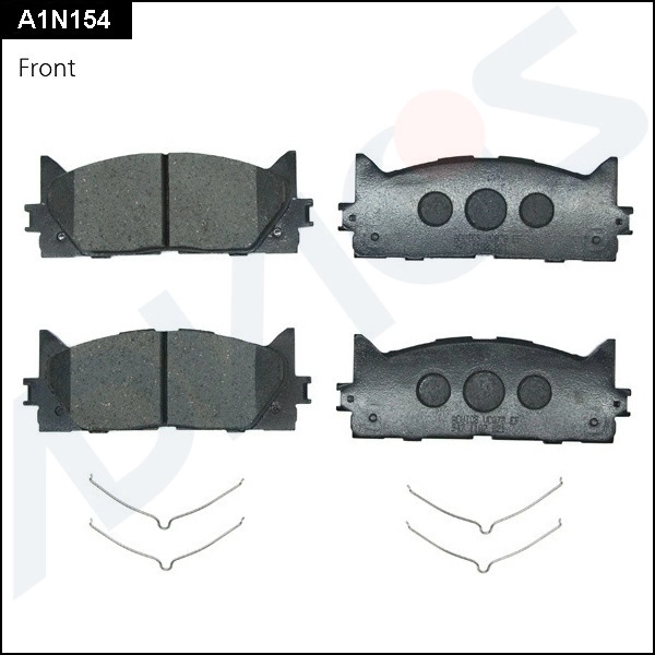 ADVICS A1N154 - Тормозные колодки 