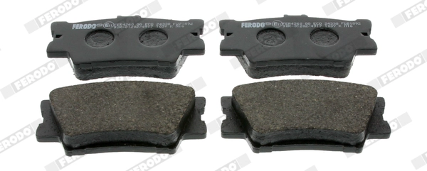 FERODO FDB1892 - Комплект тормозных колодок, дисковый тормоз PREMIER ECO FRICTION