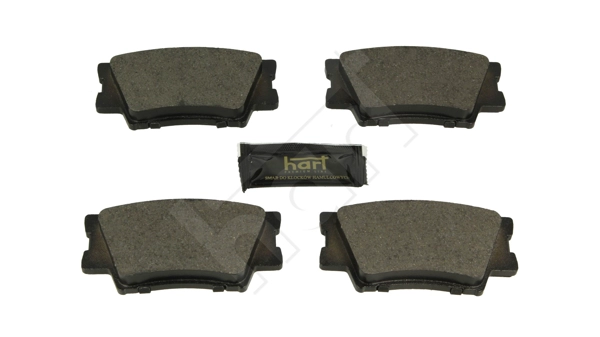 Комплект тормозных колодок, дисковый тормоз PREMIUM LINE