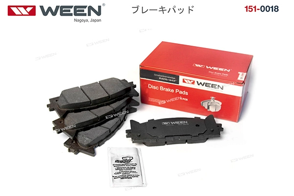 WEEN 151-0018 - Тормозные колодки 