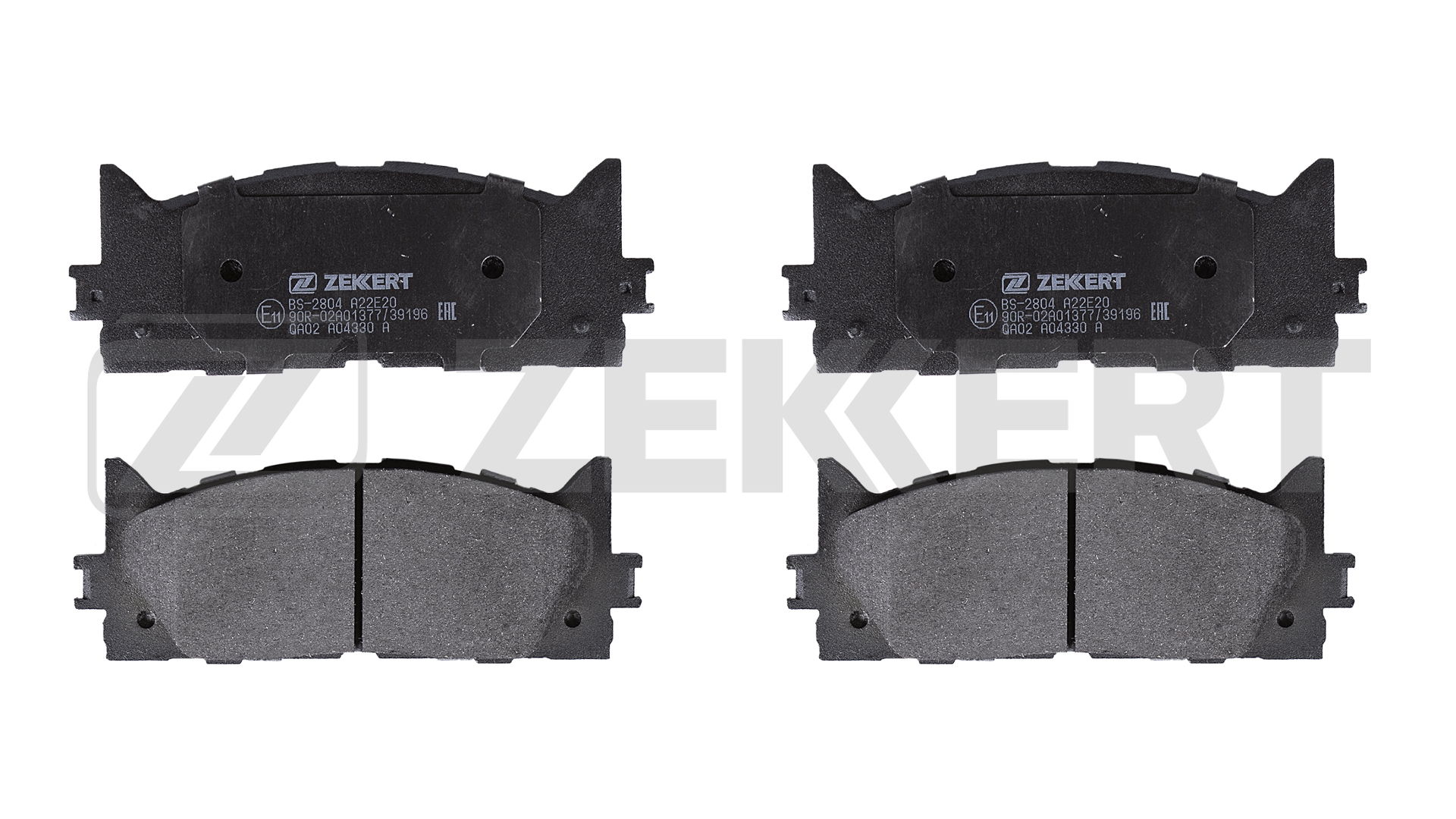 ZEKKERT BS-2804 - Тормозные колодки 