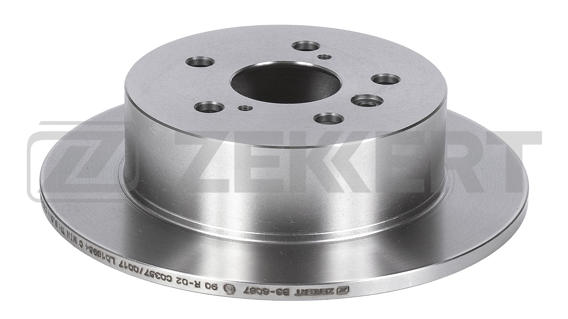 ZEKKERT BS-6087 - Тормозные диски