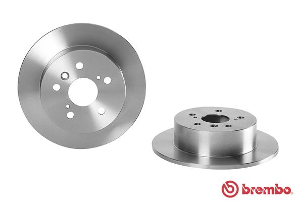 BREMBO 08.B566.10 - Тормозной диск PRIME LINE