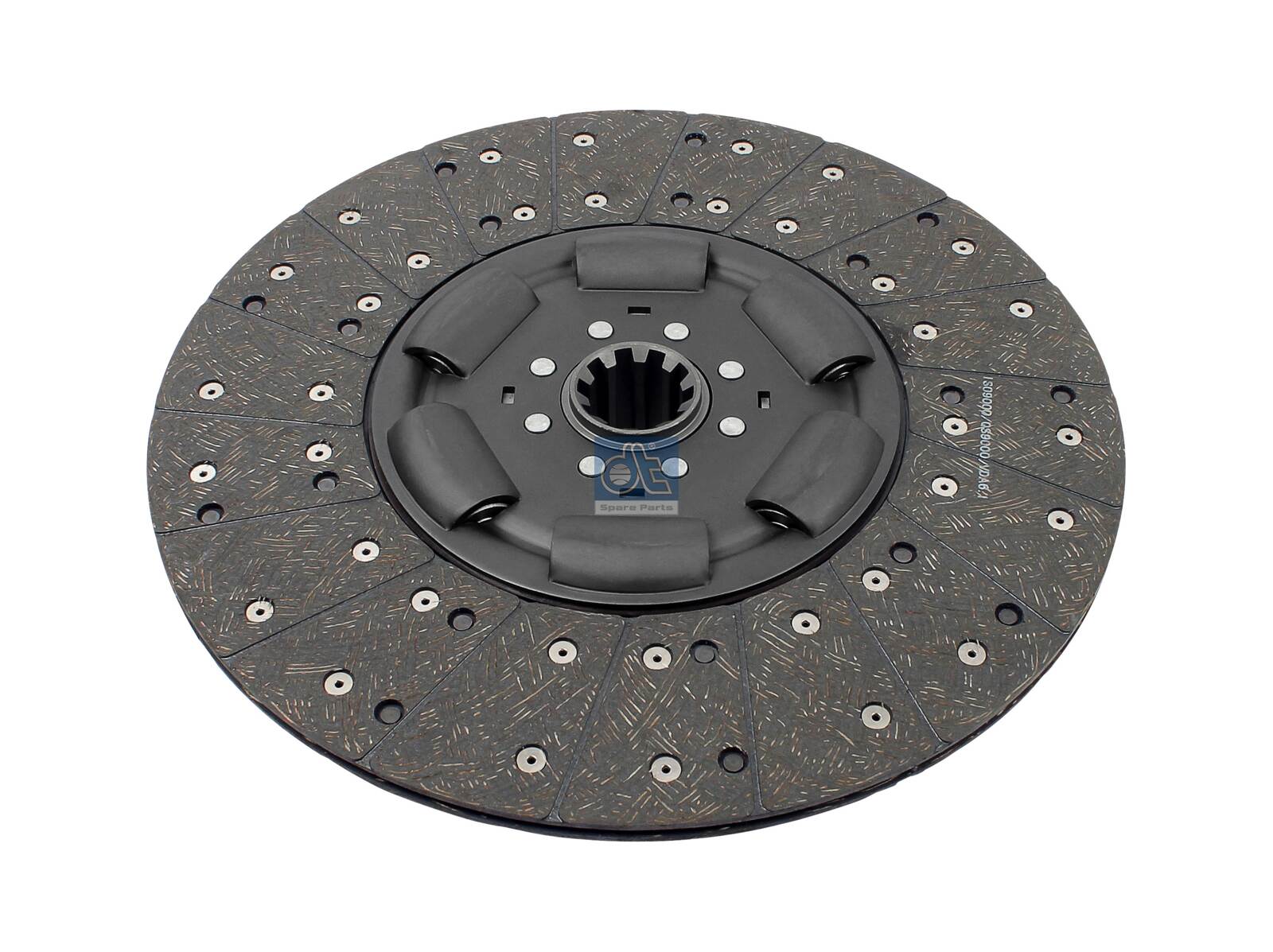 DT SPARE PARTS 2.30288 - Диск сцепления