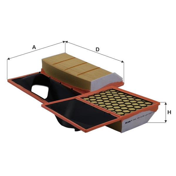 FIL FILTER HP 2316 - Воздушный фильтр