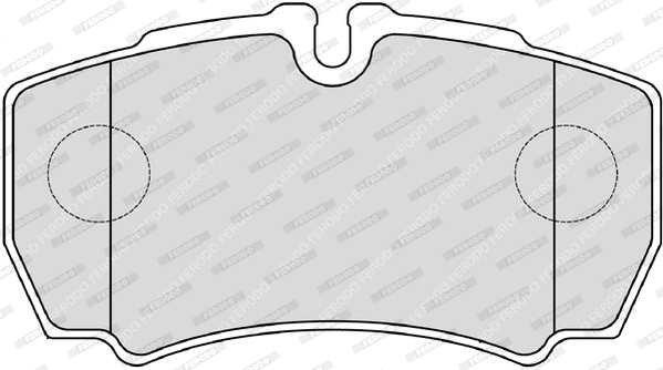 FERODO FVR4140 - Комплект тормозных колодок, дисковый тормоз PREMIER