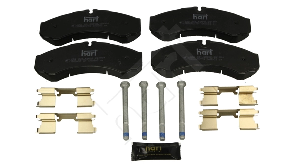 HART 252 324 - Комплект тормозных колодок, дисковый тормоз PREMIUM LINE