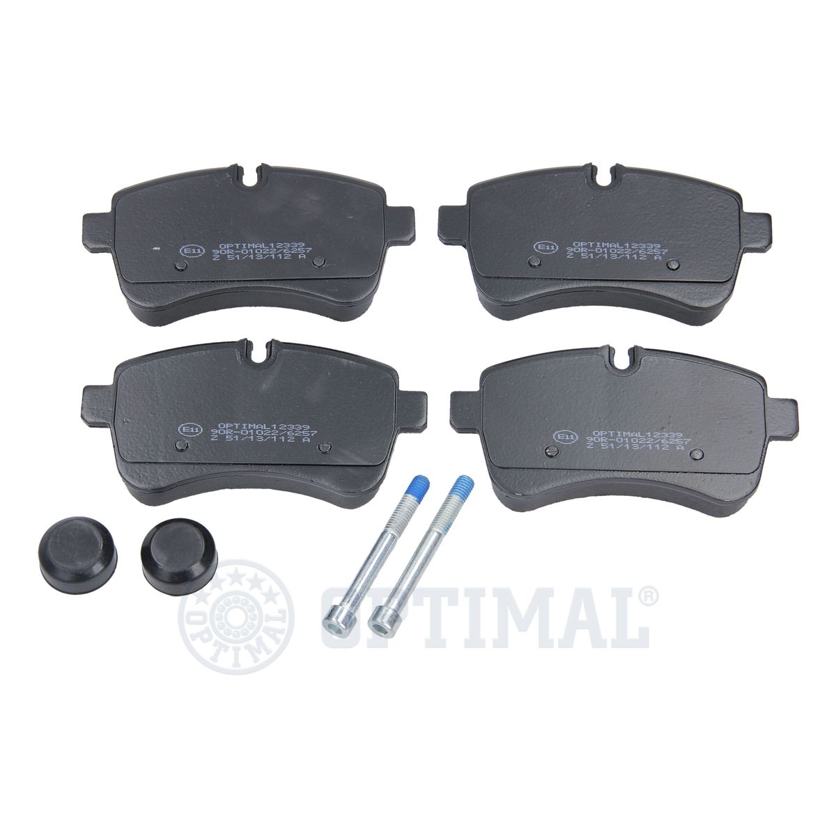 OPTIMAL BP-12339 - Тормозные колодки 