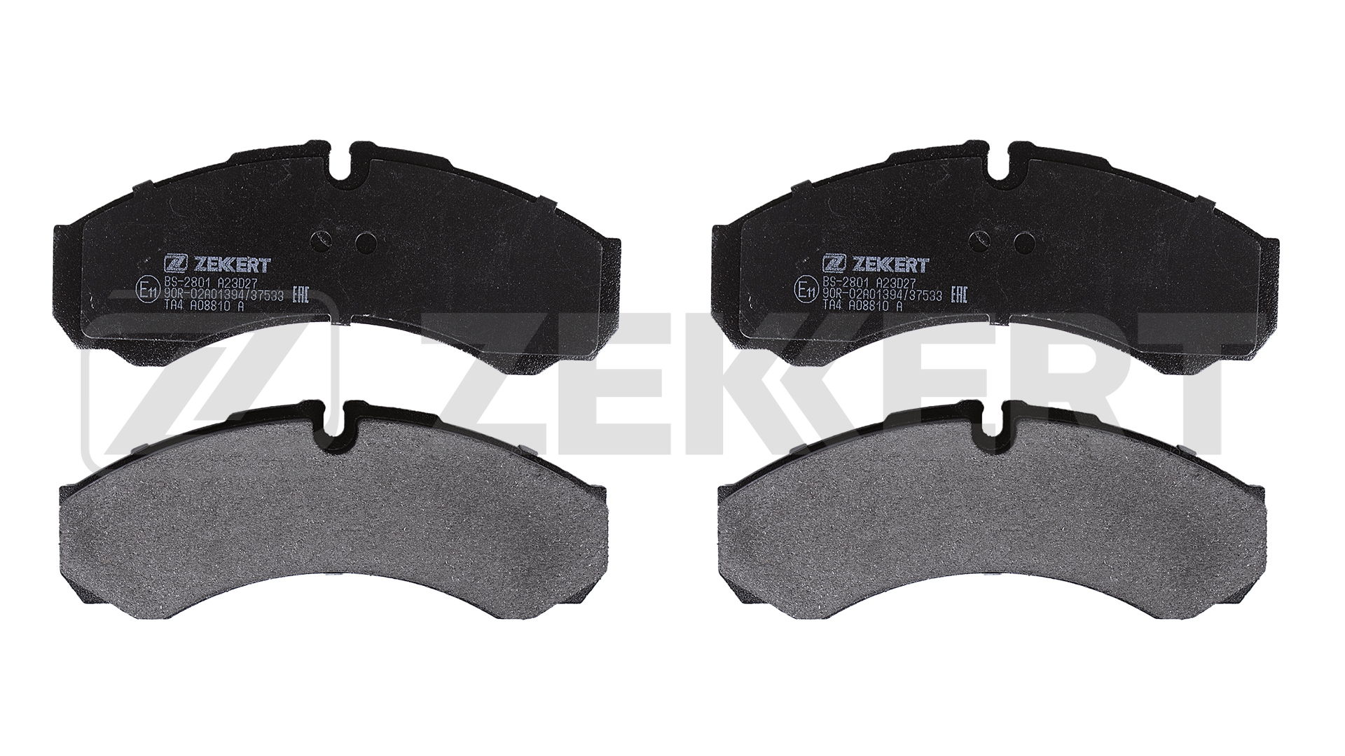ZEKKERT BS-2801 - Тормозные колодки 