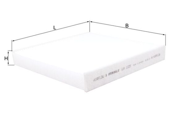 KNECHT LA 1225 - Салонный фильтр