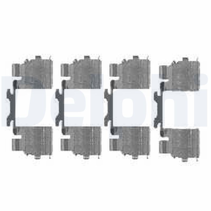 DELPHI LX0476 - Ремкомплект тормозных колодок