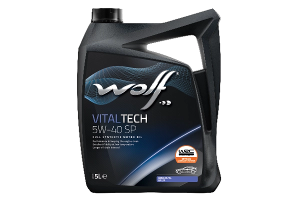 Моторное масло WOLF VITALTECH 5W-40 SP