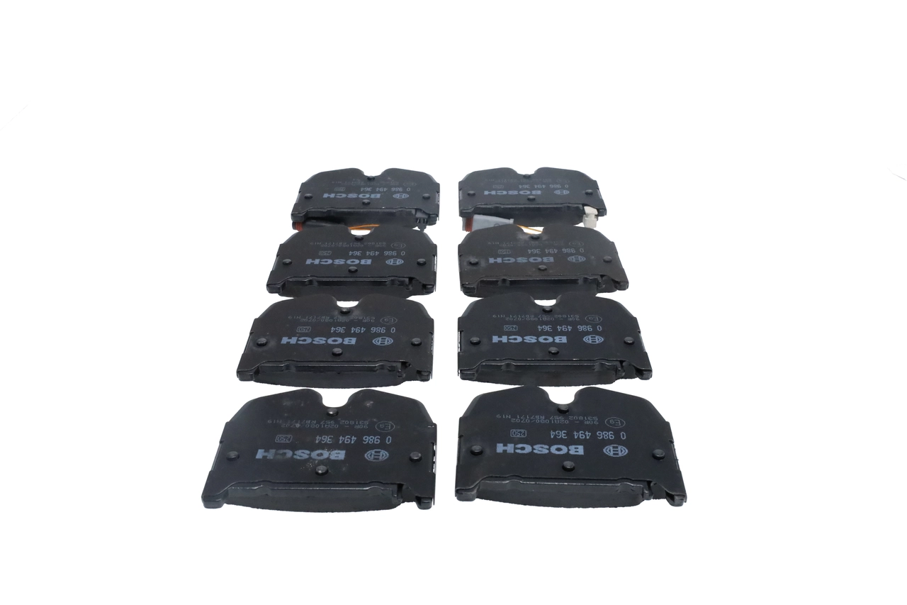 BOSCH 0 986 494 364 - Тормозные колодки 