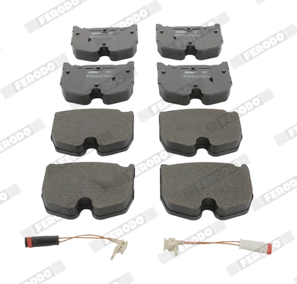 FERODO FDB1810 - Комплект тормозных колодок, дисковый тормоз PREMIER ECO FRICTION