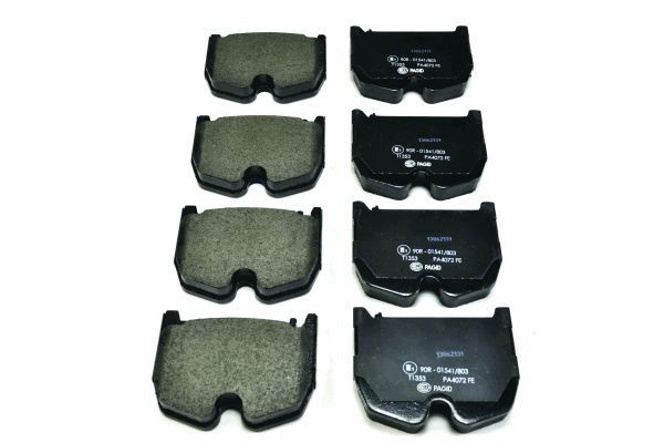 HELLA 8DB 355 010-381 - Тормозные колодки 