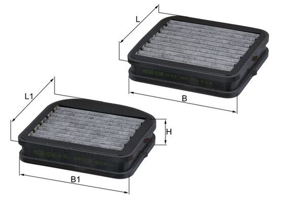 KNECHT LKK 72/S - Салонный фильтр