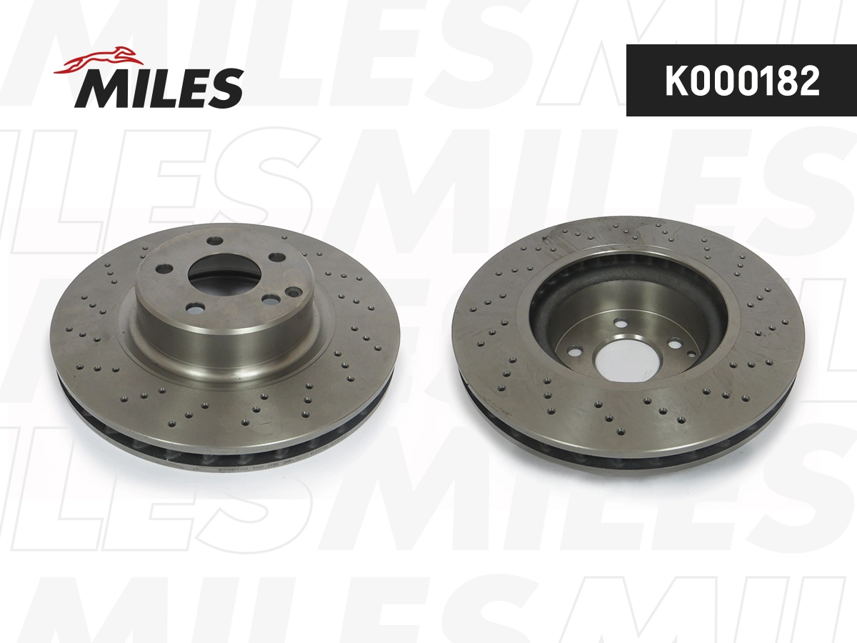 MILES K000182 - Тормозные диски