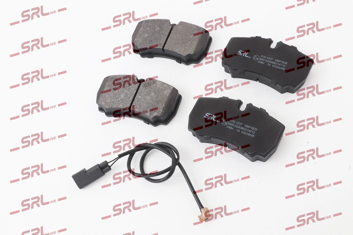 SRLINE S70-1237 - Тормозные колодки 