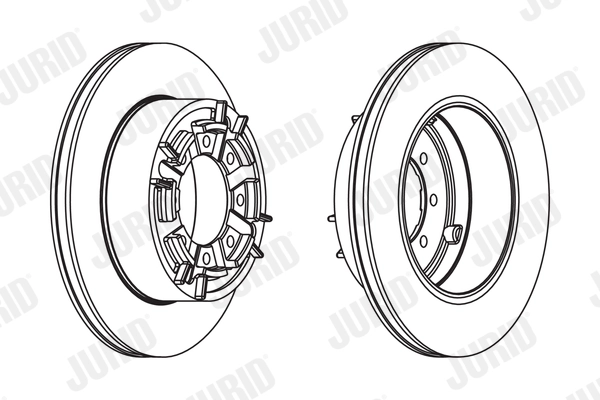 JURID 567128J - Тормозные диски