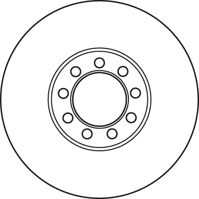 TRW DF4994S - Тормозные диски