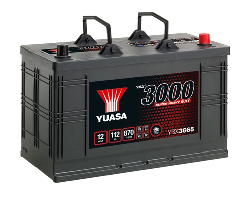 YUASA YBX3665 - Стартерная аккумуляторная батарея Super Heavy Duty Battery