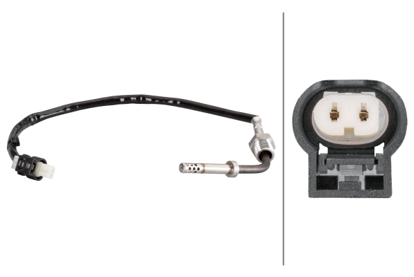 HELLA 6PT 010 376-131 - Датчик температуры выхлопных газов