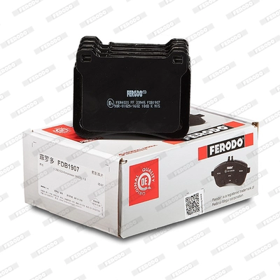 FERODO FDB1907 - Комплект тормозных колодок, дисковый тормоз PREMIER ECO FRICTION