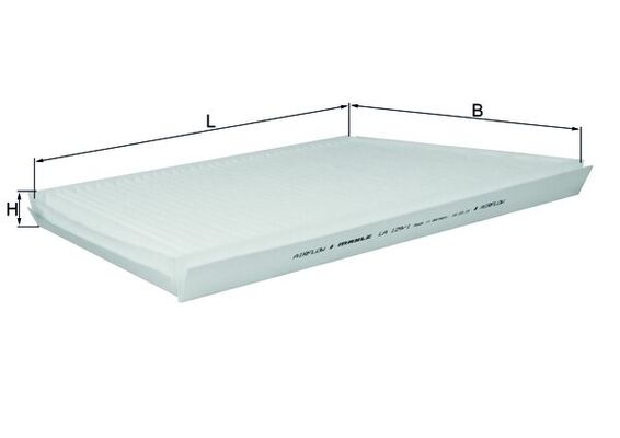 KNECHT LA 129/1 - Салонный фильтр