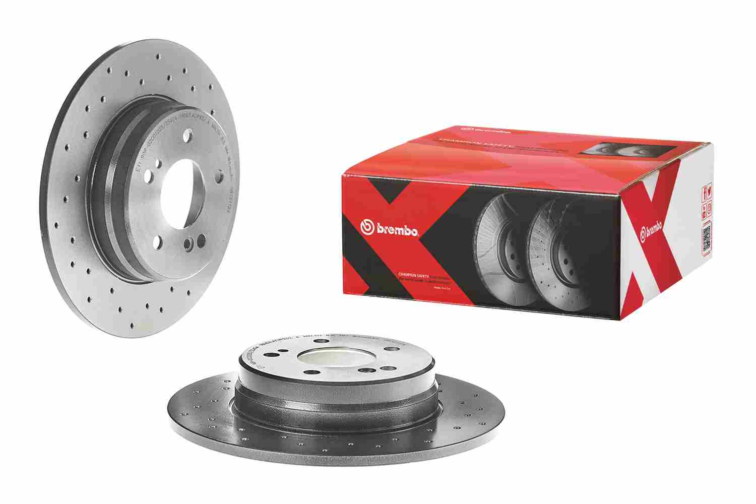 BREMBO 08.7211.2X - Тормозной диск XTRA LINE - Xtra