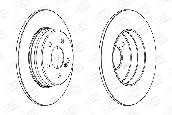 CHAMPION 562014CH - Тормозные диски