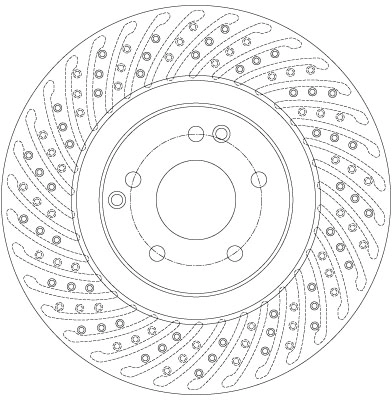 TRW DF6153S - Тормозные диски