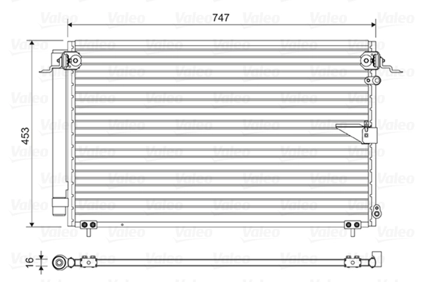 Радиатор кондиционера