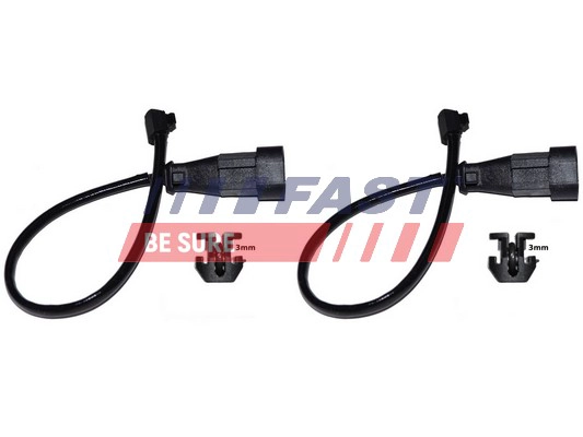 FAST FT32419 - Датчик износа тормозных колодок