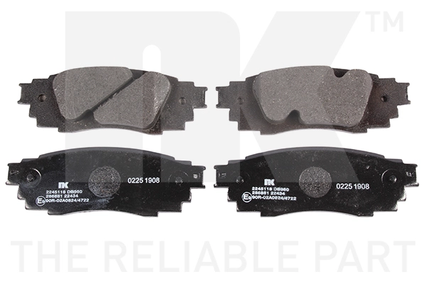 NK 2245118 - Тормозные колодки 