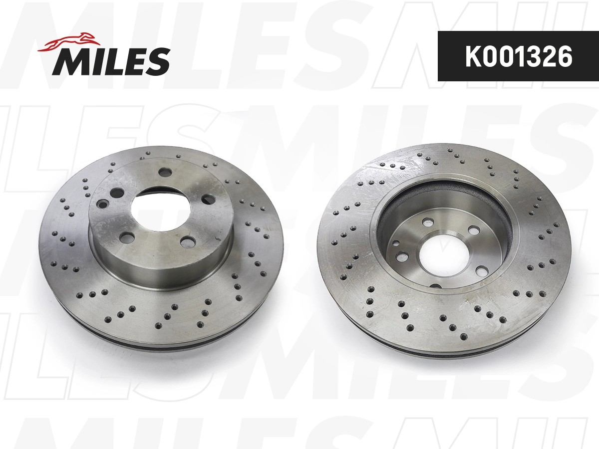 MILES K001326 - Тормозные диски