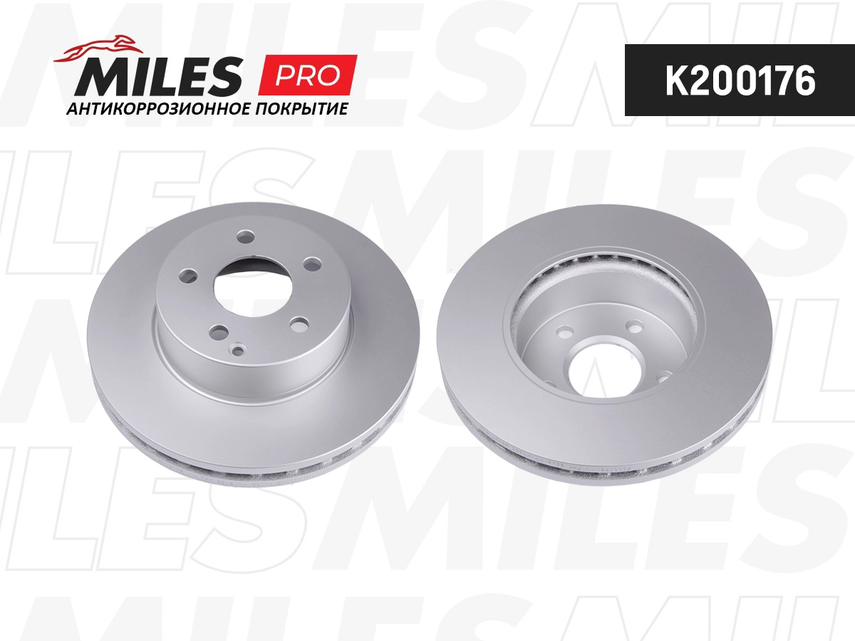 MILES K200176 - Тормозные диски
