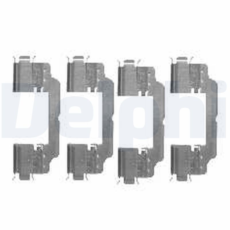 DELPHI LX0475 - Ремкомплект тормозных колодок