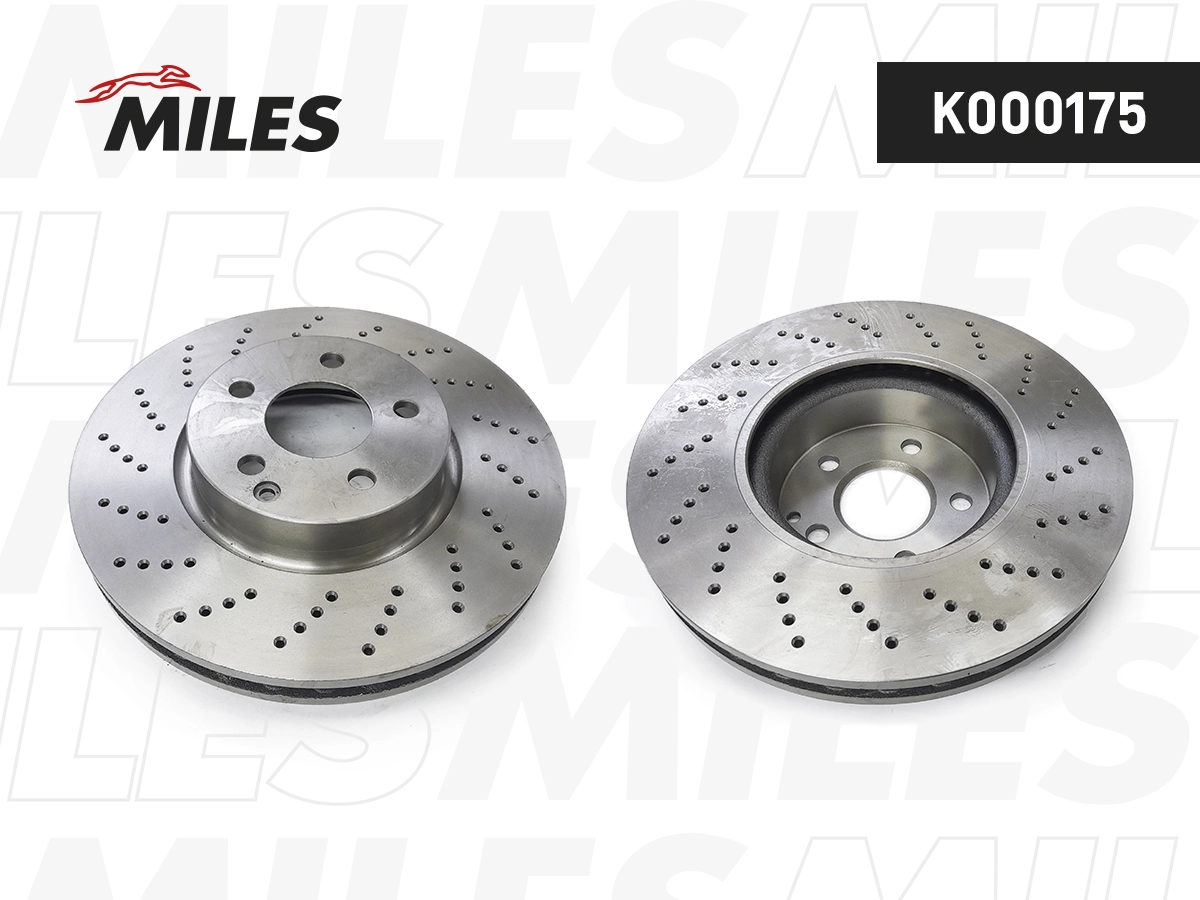 MILES K000175 - Тормозные диски