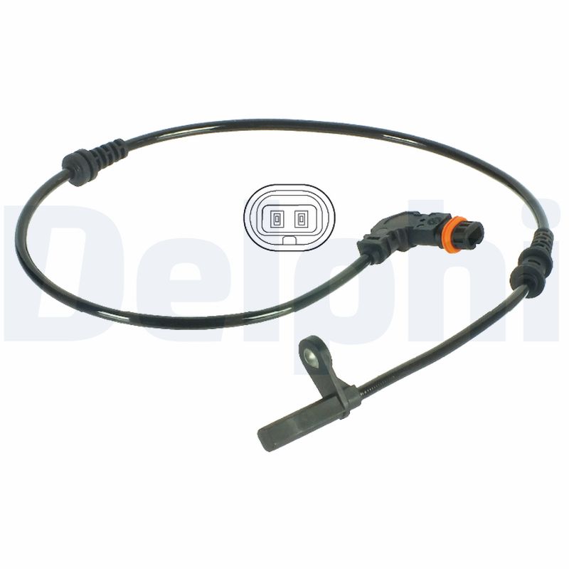 DELPHI SS20124 - Датчик АБС (ABS)