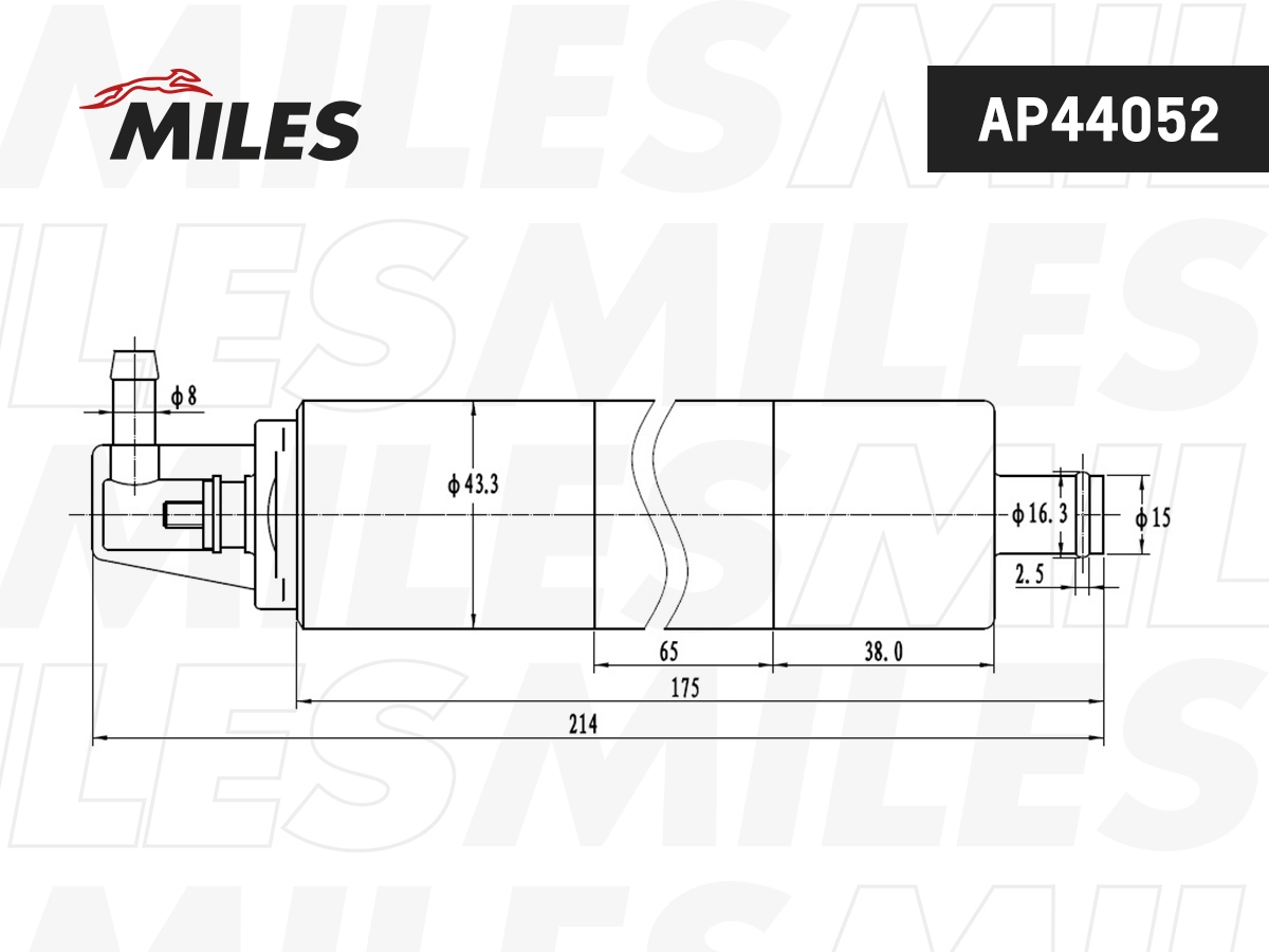 MILES AP44052 - Топливный насос