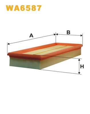 WIX FILTERS WA6587 - Воздушный фильтр