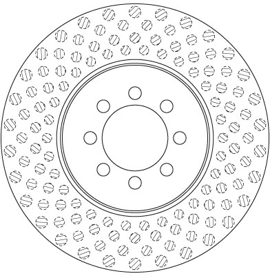 TRW DF6250S - Тормозные диски