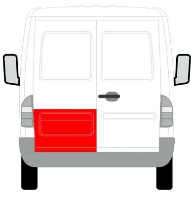 BLIC 6016-00-3546151P - Обшивка двери