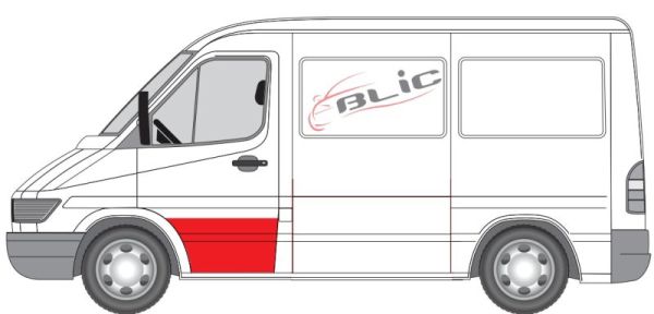 BLIC 6015-00-3546127P - Обшивка двери