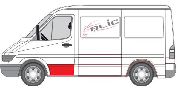 BLIC 6015-00-3546121P - Обшивка двери